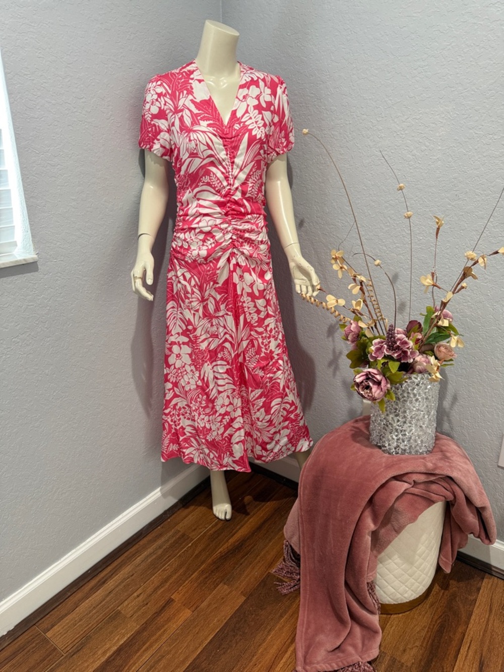 Floral Pink Dress